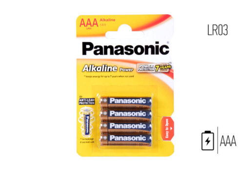 Αλκαλικες Μπαταριες AAA Panasonic για Γενική Χρήση