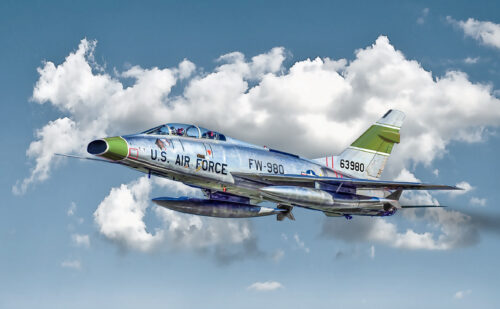 F-100 Super Sabre Italeri 1:72