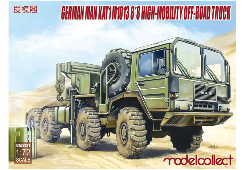 172 German MAN KAT1M1013 8 8 High-Mobility off-road truck