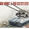German WWII E-100 Super Heavy Panzer with 128mm FLAK 40 Zwilling Modelcollect UA72097