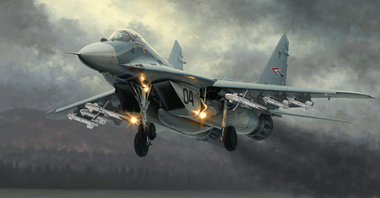 MIG-29A Fulcrum (Izdeliye 9 12) Trumpeter 01674