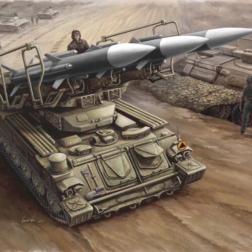 Συναρμολογούμενα Trumpeter Russian SAM-6 Antiaircraft Missile 1:35