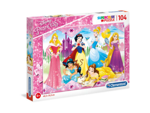 Πριγκίπισσες της Disney - 104 pcs - Clementoni Supercolor Puzzle