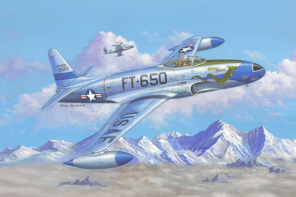 F-80C Shooting Star Fighter 1:48
