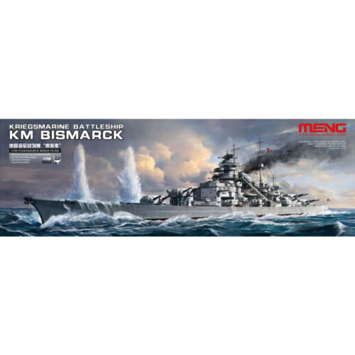 German Battleship Bismarck 1:700