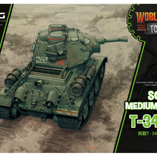 Soviet Medium Tank T-34/76 (Cartoon Model) Snap - Fit