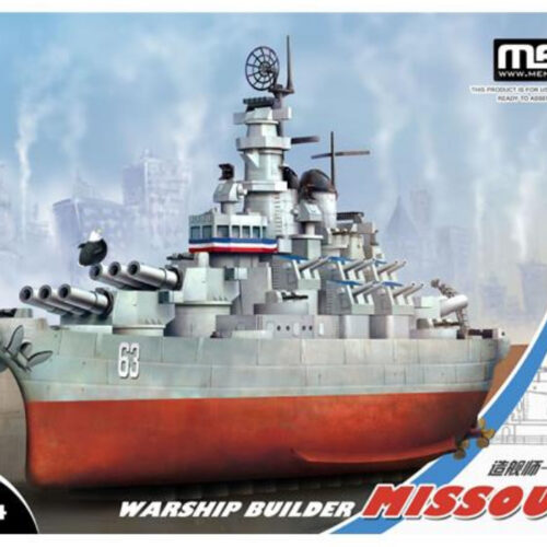 Warship builder Missouri Meng Models (1)