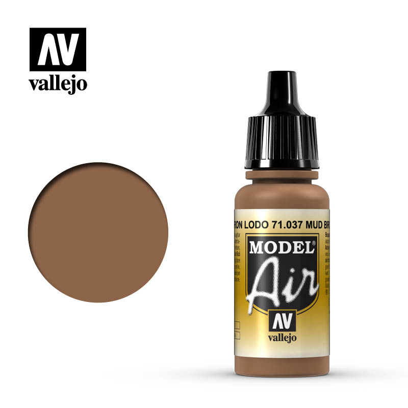 Vallejo Model Air Mud Brown 71.037
