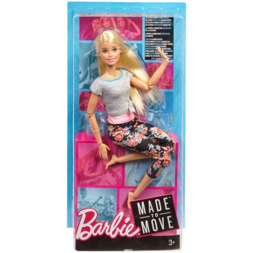 Mattel Barbie Αμέτρητες Κινήσεις - Κούκλα με Καμπύλες και Ξανθά Μαλλιά