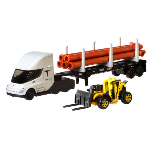 Matchbox Νταλίκα Tesla Semi Box Trailer