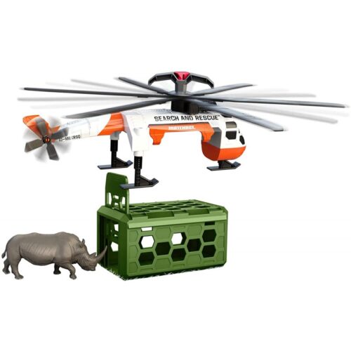 Σετ Διάσωσης Άγριων Ζώων με Ελικόπτερο safari