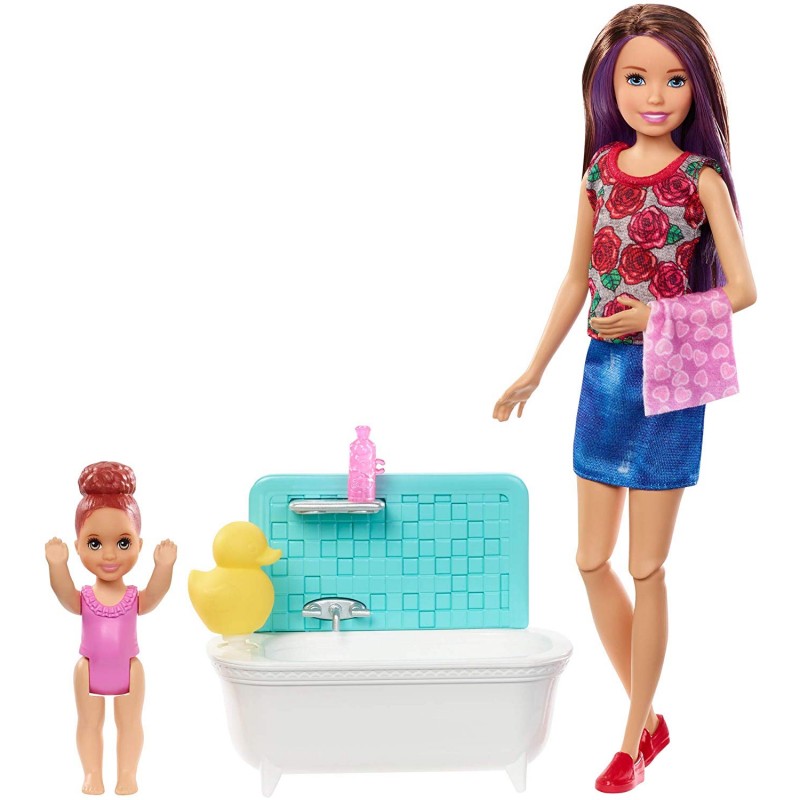 Barbie Skipper Babysitters Ωρα για Μπάνιο