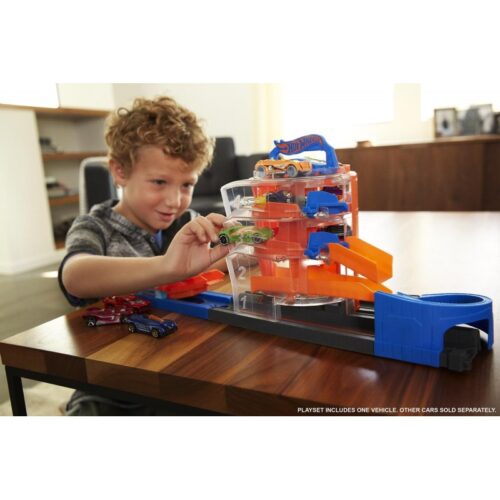 Hot Wheels City Περιστρεφόμενο Γκαράζ Σετ Παιχνιδιού FNB15