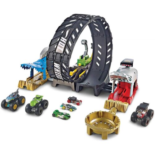 Hot Wheels Monster Trucks Σούπερ Λουπ Σετ Παιχνιδιού