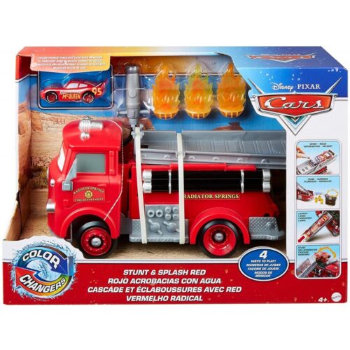 Disney Pixar Cars Stunt and Splash Πυροσβεστικό Ρεντ