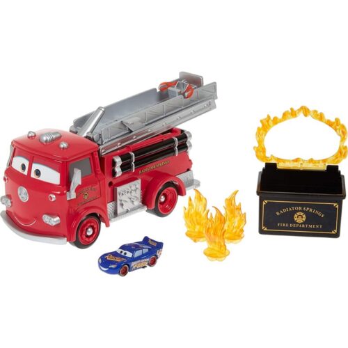 Disney Pixar Cars Stunt and Splash Πυροσβεστικό Ρεντ Κόκκινο