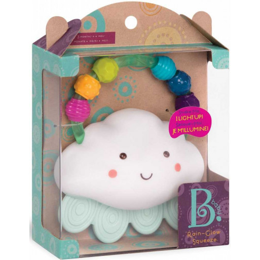 B.Toys - Κουδουνίστρα Μασητικό με Φώς Συννεφάκι