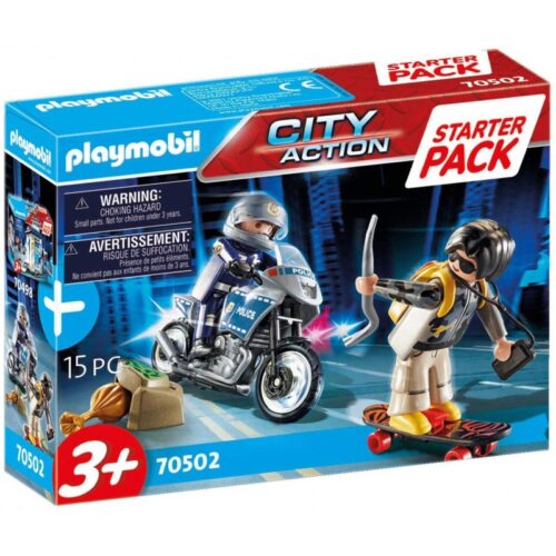 Playmobil Starter Pack - Αστυνομική Καταδίωξη (70502)
