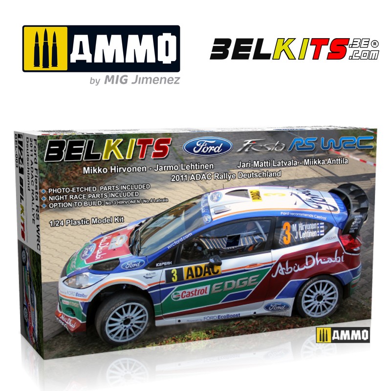 Ford Fiesta WRC 1:24