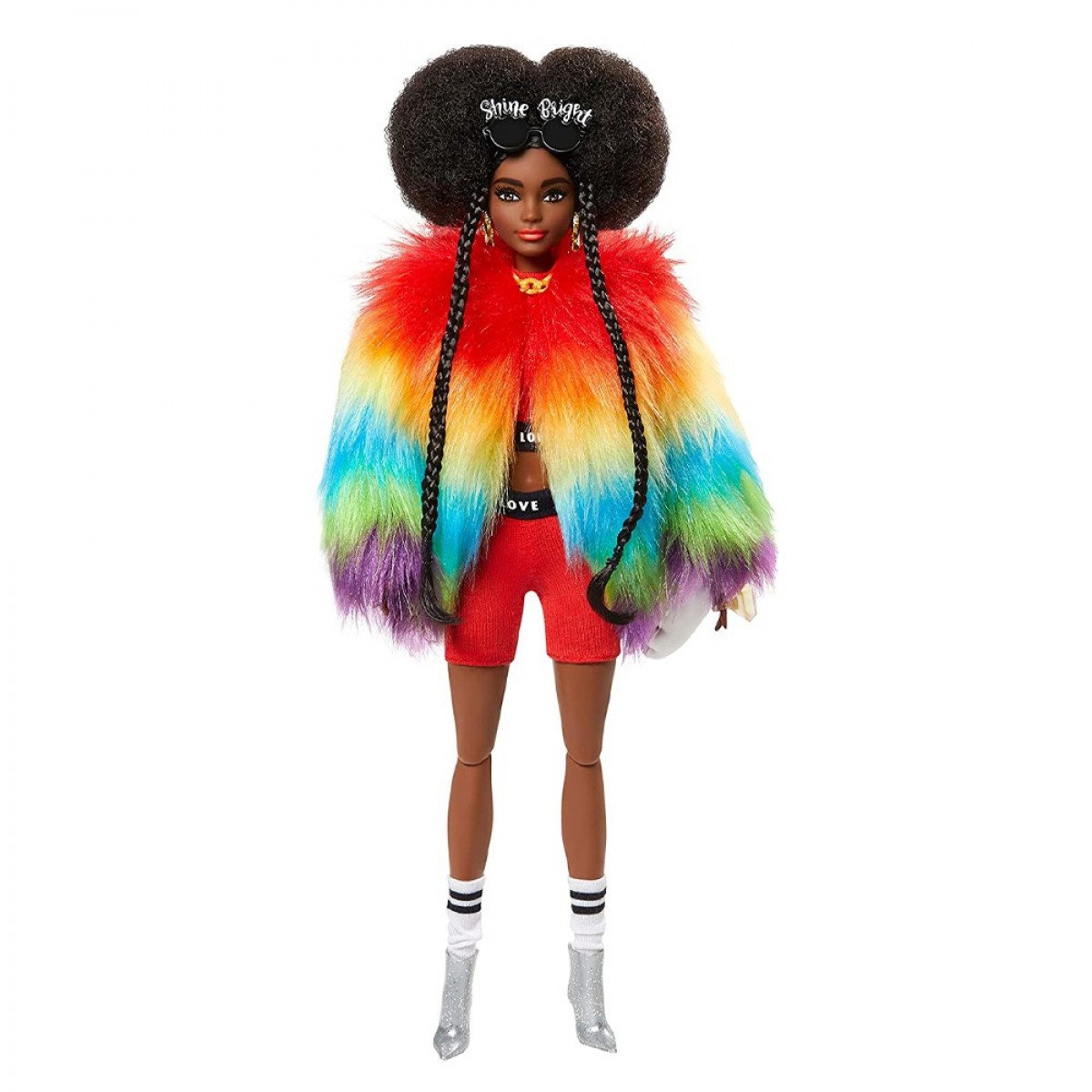 Παιχνιδολαμπάδα - Barbie Extra Rainbow Coat - GVR04 - Image 2