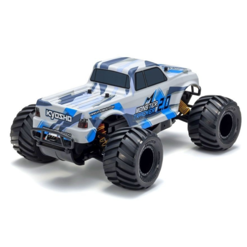 Kyosho - Monster Tracker 2.0 RC EP Readyset 1:10 (T1 BLUE - KT232P) - Image 4