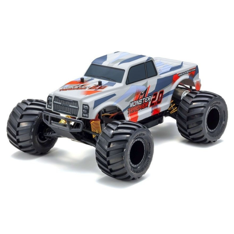 Kyosho – Monster Tracker 2.0 RC EP Readyset 1:10 (T1 RED – KT232P) - Image 2