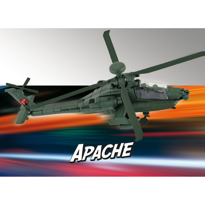 Build & Play AH-64 Apache 1:100 - Image 2