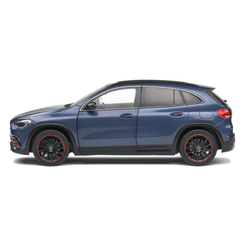 Solido - Mercedes Benz GLA (H247) AMG Line - Denim Blue Metallic 2019 1:18 - Image 4