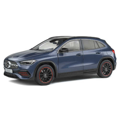 Solido - Mercedes Benz GLA (H247) AMG Line - Denim Blue Metallic 2019 1:18