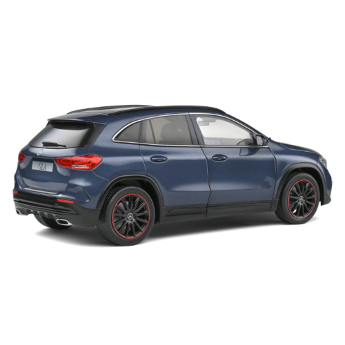 Solido - Mercedes Benz GLA (H247) AMG Line - Denim Blue Metallic 2019 1:18 - Image 5