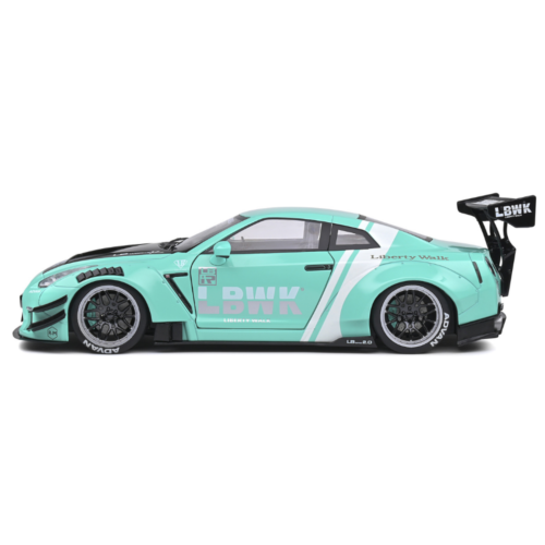 Solido - Nissan GTR35 LB Works Type 2 - Mint Green 2020 1:18 - Image 2