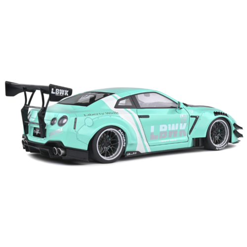 Solido - Nissan GTR35 LB Works Type 2 - Mint Green 2020 1:18 - Image 4