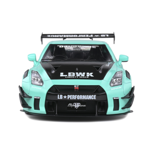Solido - Nissan GTR35 LB Works Type 2 - Mint Green 2020 1:18 - Image 6