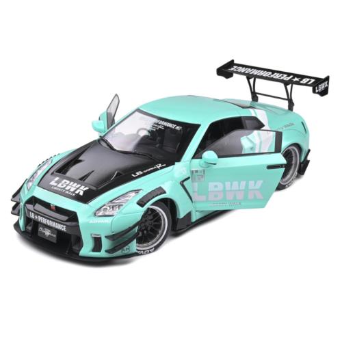Solido - Nissan GTR35 LB Works Type 2 - Mint Green 2020 1:18 - Image 7