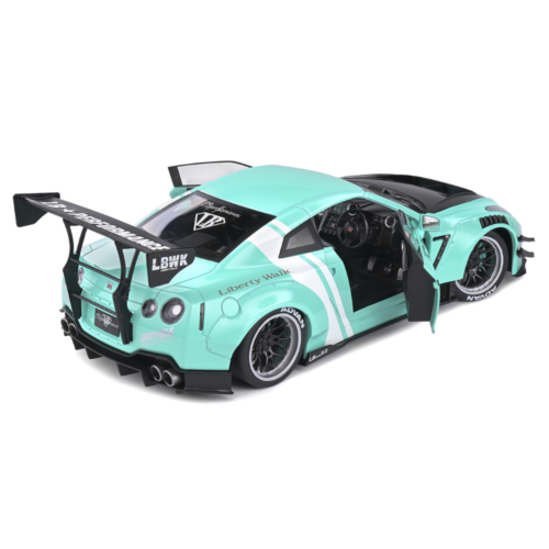 Solido - Nissan GTR35 LB Works Type 2 - Mint Green 2020 1:18 - Image 8