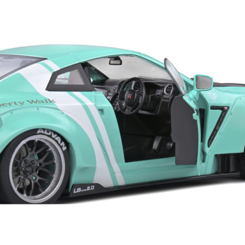 Solido - Nissan GTR35 LB Works Type 2 - Mint Green 2020 1:18 - Image 9