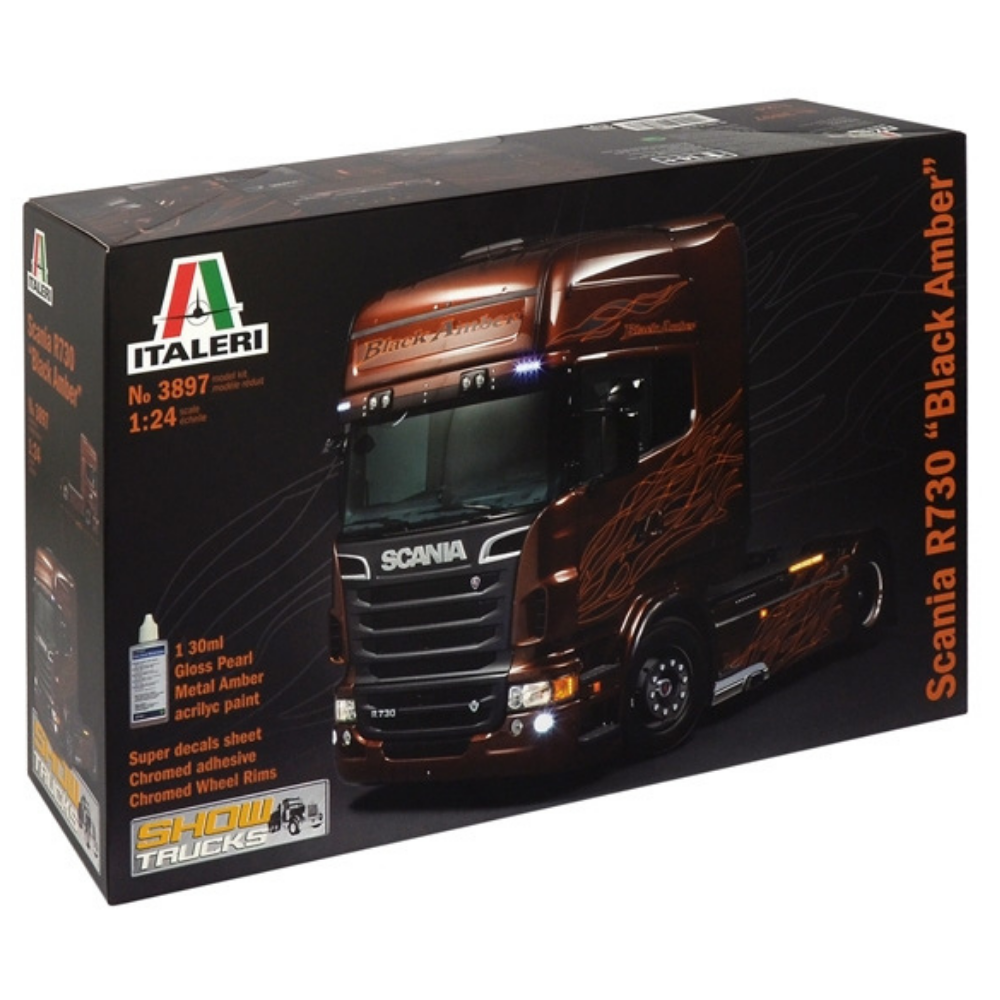 Scania R730 "Black Amber" 1:24