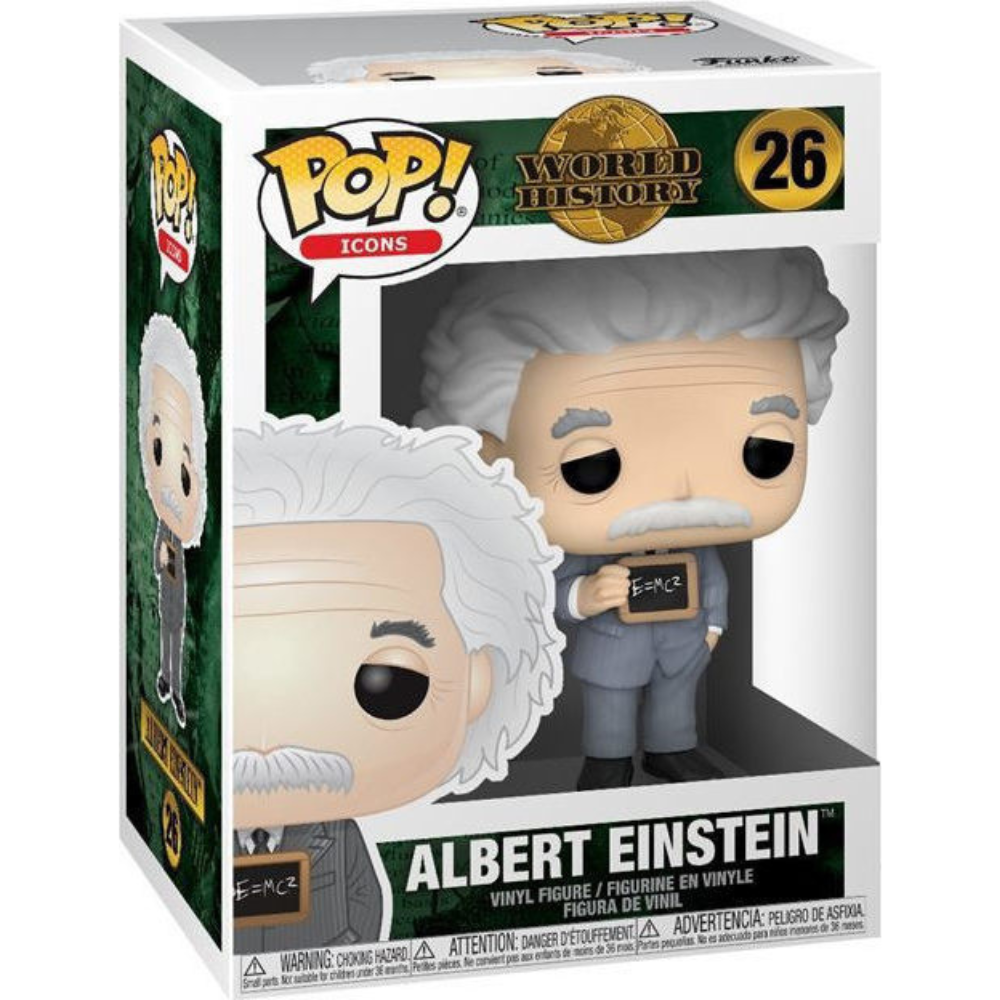 Funko Pop! Icons: World History - Albert Einstein #26