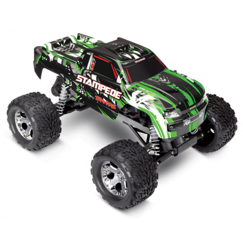 Traxxas – Stampede 2WD RTR TQ Green with Battery & Charger 1:10 - Image 3