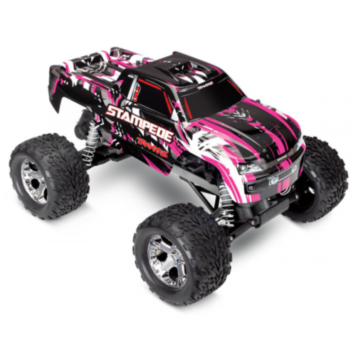 Traxxas - Stampede 2WD RTR TQ Pink with Battery & Charger 1:10 - Image 3