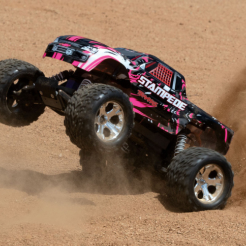 Traxxas - Stampede 2WD RTR TQ Pink with Battery & Charger 1:10 - Image 5