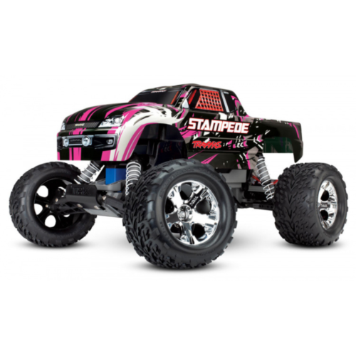 Traxxas - Stampede 2WD RTR TQ Pink with Battery & Charger 1:10