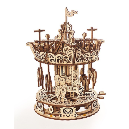 Ugears - "Carousel" Mechanical Model Kit - Image 7