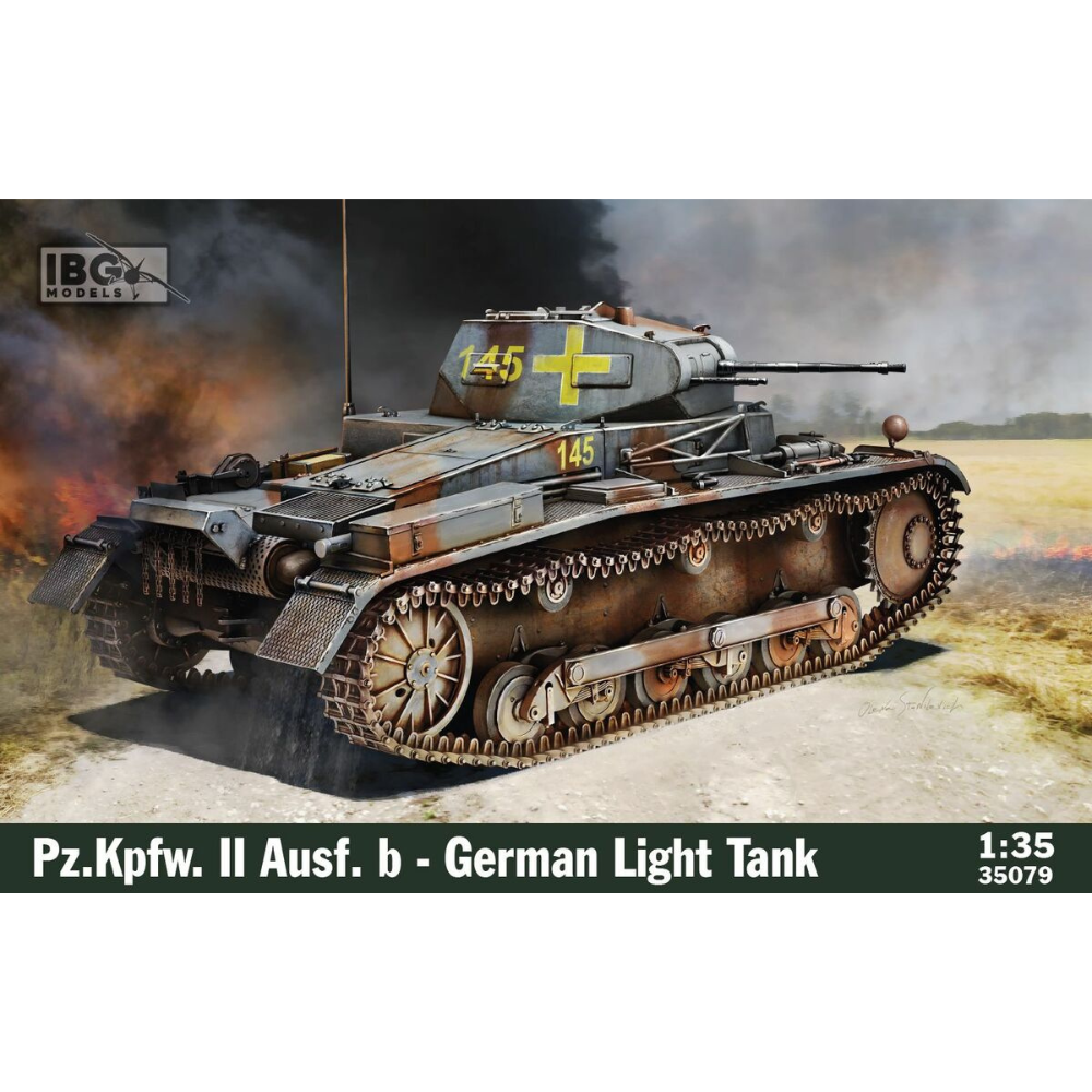 Pz. II Ausf. b German Light Tank 1:35