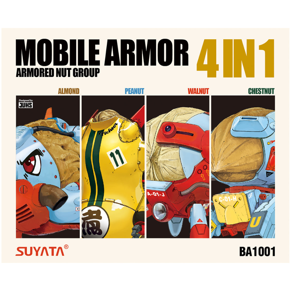 Mobile Armor Armored Nut Group 4in1