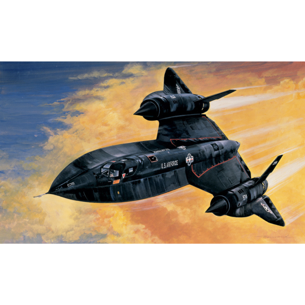 SR-71 Blackbird with Drone 1:72
