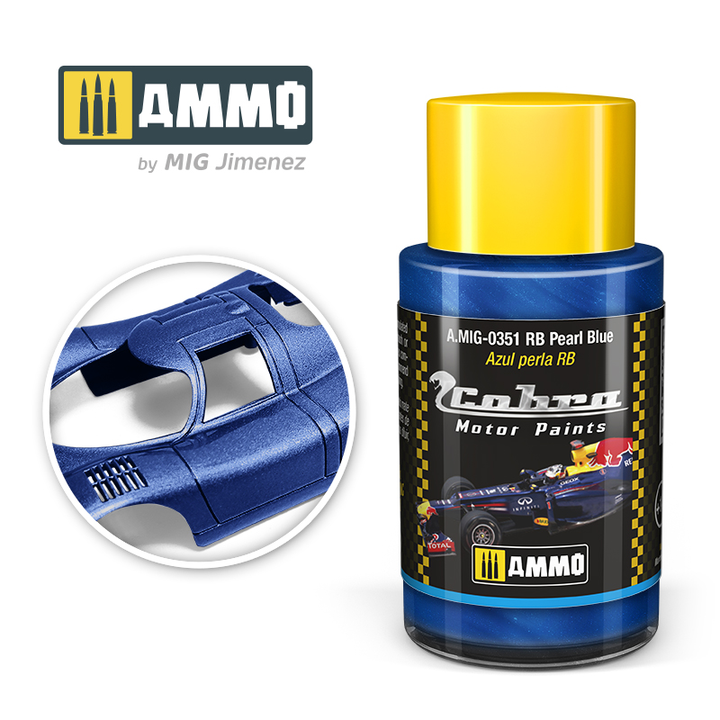 Cobra Motor Paints - RB Pearl Blue (A.MIG-0351)
