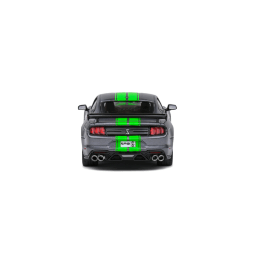 Μινιατούρα Ford Mustang GT500 2020 – πίσω όψη, λεπτομέρειες εξάτμισης, Neon Green accents