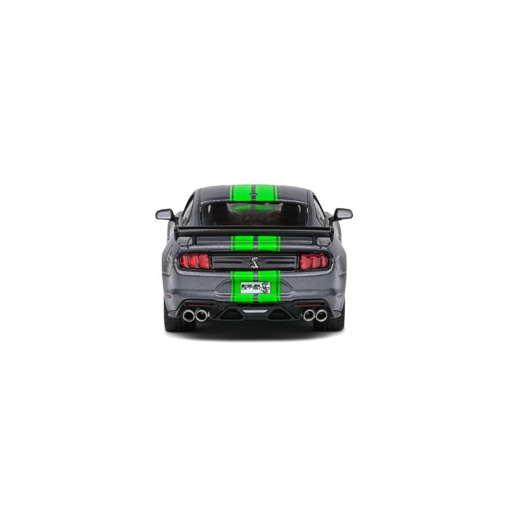 Μινιατούρα Ford Mustang GT500 2020 – πίσω όψη, λεπτομέρειες εξάτμισης, Neon Green accents