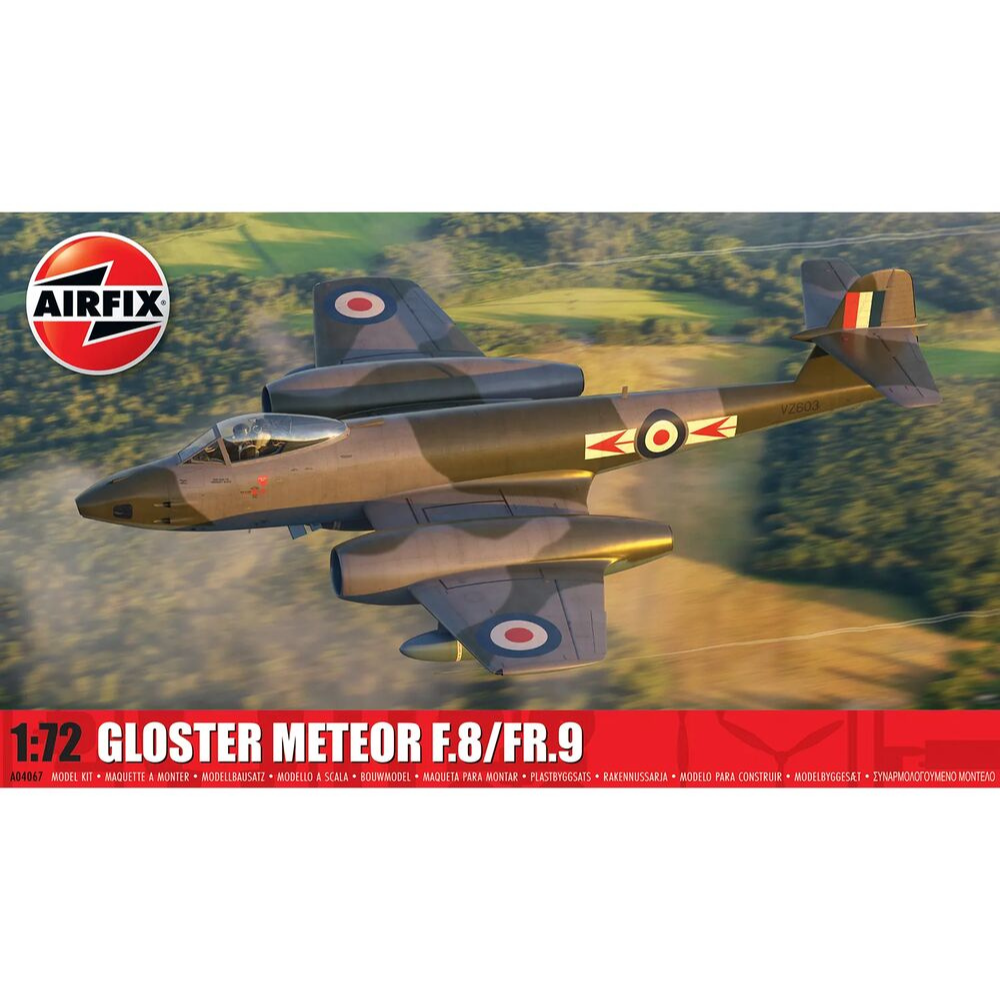 Συναρμολογούμενο Αεροπλάνο Gloster Meteor F.8FR.9 Airfix